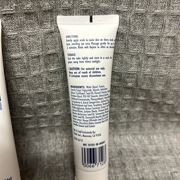 Trader Joe’s microdermabrasion scrub. Sealed and brand new. Set of three. - Picture 2 of 2